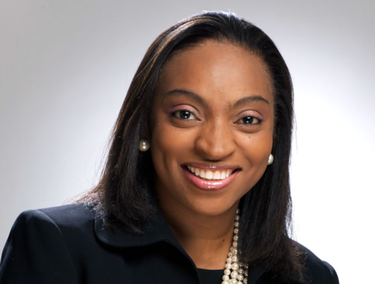 Dr Jumoke Oduwole smiles Minister Of Trade and Industry