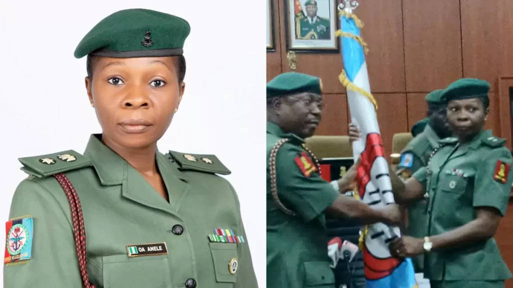 Onyinyechi-Appolonia-Anele-Assumes-office-as-first-female-army-spokesperson-nigeria