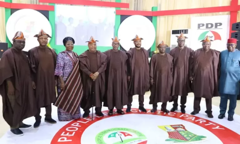 PDP governors-meeting in ibadan 1 2025