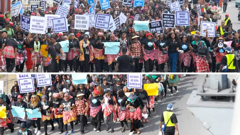 Rivers-State-State-of-Emergency-Protest-By-Women